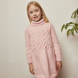 Kit de tricot - Robe - Merino aran