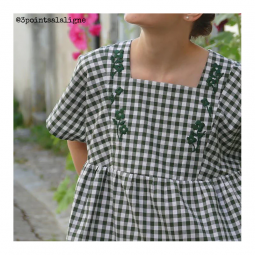 Patron Ikatee - Blouse robe Sakura