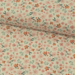 Tissu coton - Gisèle rose