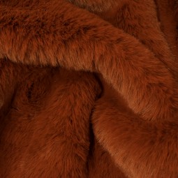 Tissu fausse fourrure - Eskimo terracotta