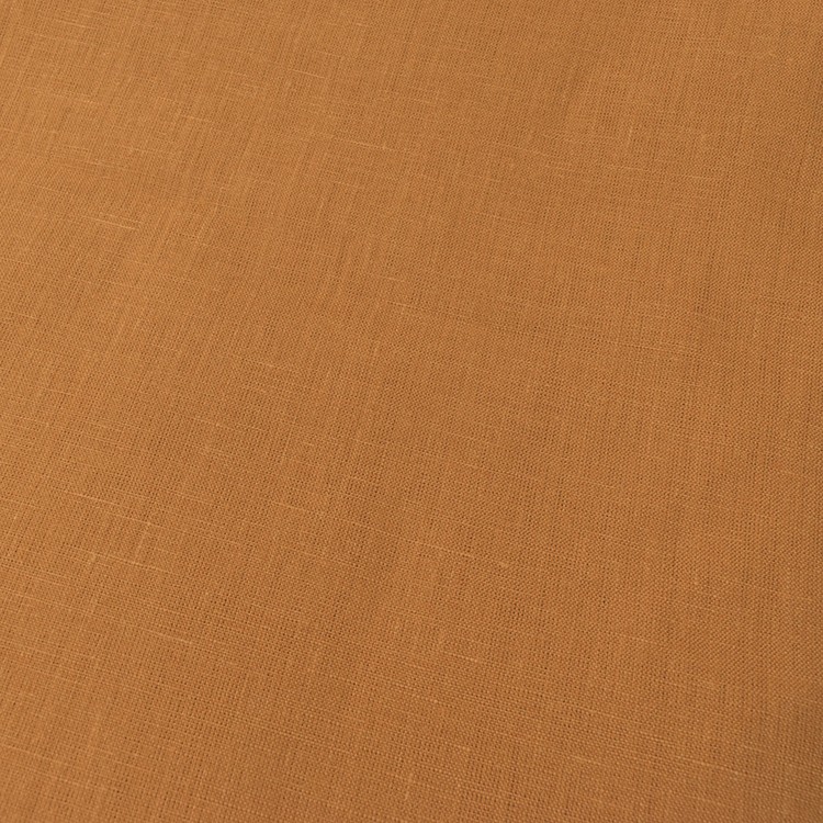 Toile de lin à broder 22 fils - Feuille morte