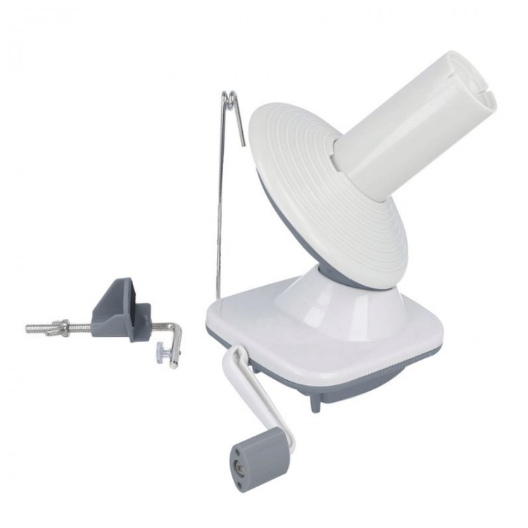 Bobinoir à laine Phoenix blanc gris