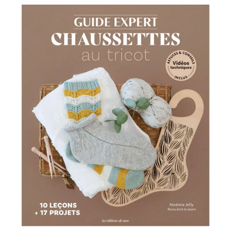 Livre - Guide expert chaussettes au tricot