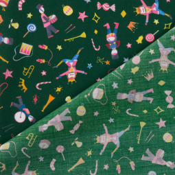 Tissu Liberty® - Christmas tumbling