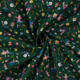 Tissu Liberty® - Christmas tumbling
