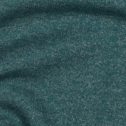 Tissu jersey sweat - Paillettes cyan