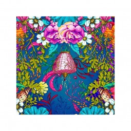 Tissu Odile Bailloeul - Melusine nuit