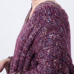 Kit de tricot - Poncho - Paisible