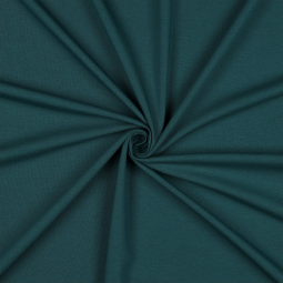 Tissu jersey biologique - Vert sombre