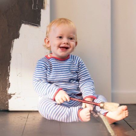 Kit de tricot - Ensemble Petites rayures - Arwetta