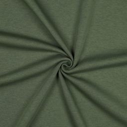 Tissu jersey - Uni vert forêt