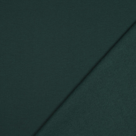 Tissu jersey - Uni vert foncé