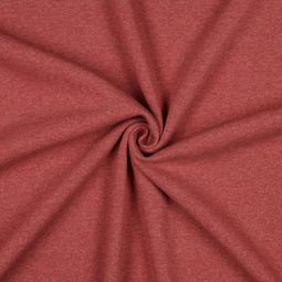 Tissu jersey sweat - Rose chiné