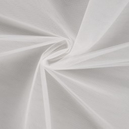 Tulle souple grande largeur - Blanc