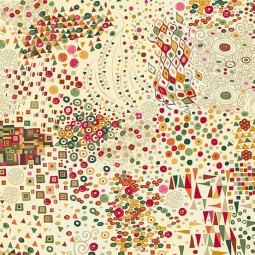 Tissu Fantaisie - Golden - Symphony cream