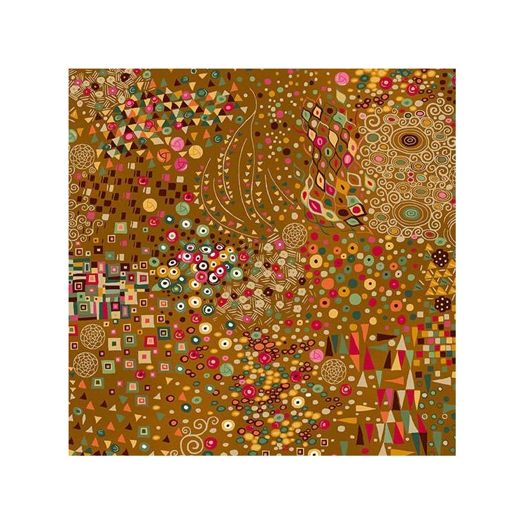 Tissu Fantaisie - Golden - Symphony yellow