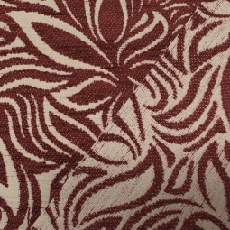 Tissu jacquard - Medea grenat