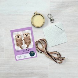 Kit de broderie - Fait l'un pour loutre