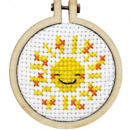 Kit de broderie - Tu es mon rayon de soleil