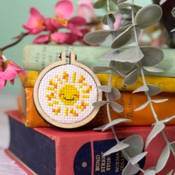 Kit de broderie - Tu es mon rayon de soleil