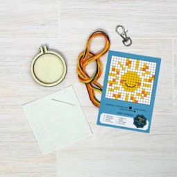 Kit de broderie - Tu es mon rayon de soleil