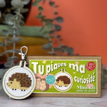 Kit de broderie - Tu piques ma curiosité