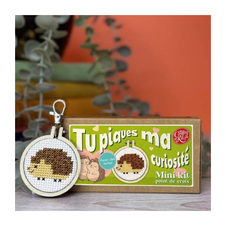 Kit de broderie - Tu piques ma curiosité