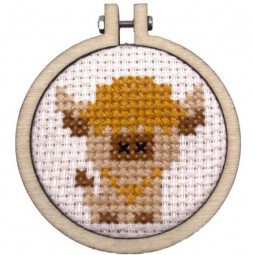 Kit de broderie - Sois pas vache