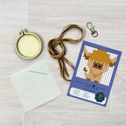 Kit de broderie - Sois pas vache