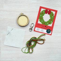 Kit de broderie - Joyeux noël