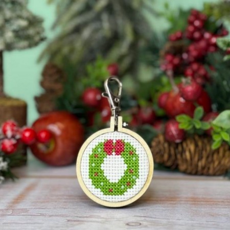 Motif De Broderie 'Joyeux Noël à Tous' - Neuf, Motif Festif