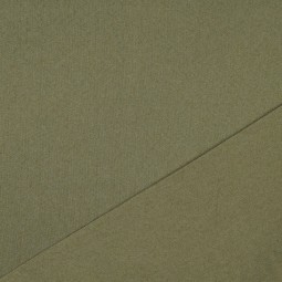 Tissu denim - vert mousse