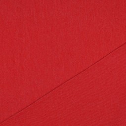 Tissu denim - Rouge
