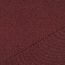 Tissu denim - Bordeaux