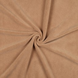 Tissu micro polaire - Camel