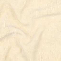 Tissu jersey côtelé sherpa - Sable