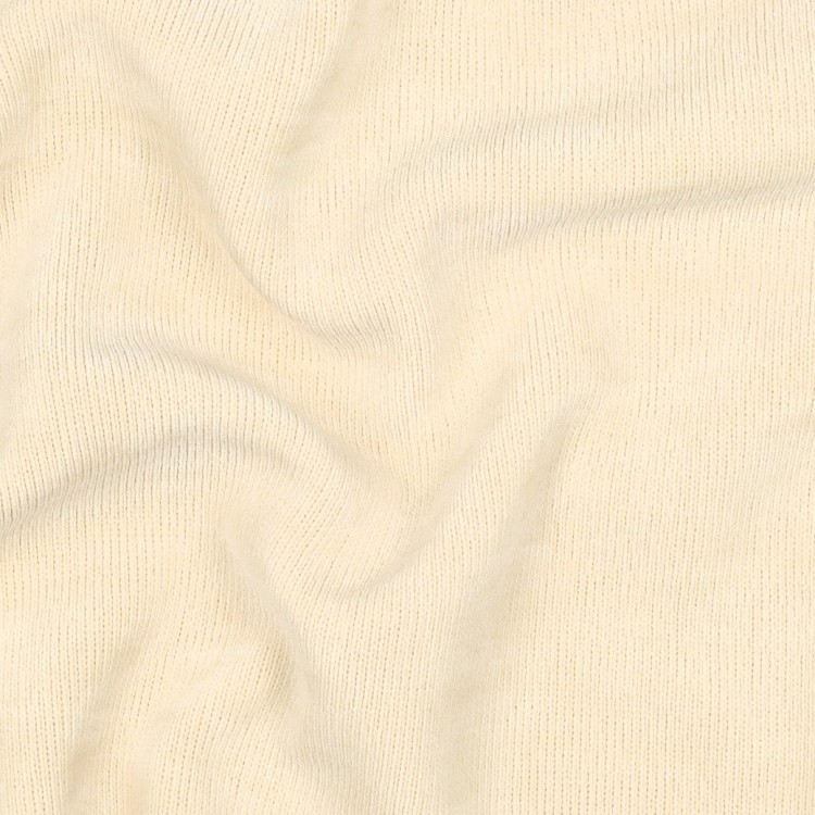 Tissu jersey côtelé sherpa - Sable
