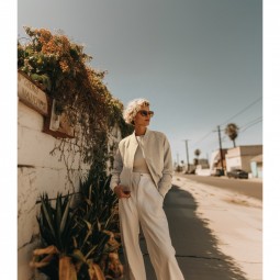 Tissu jersey côtelé sherpa - Sable