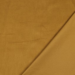 Tissu velours côtelé fin - Noisette