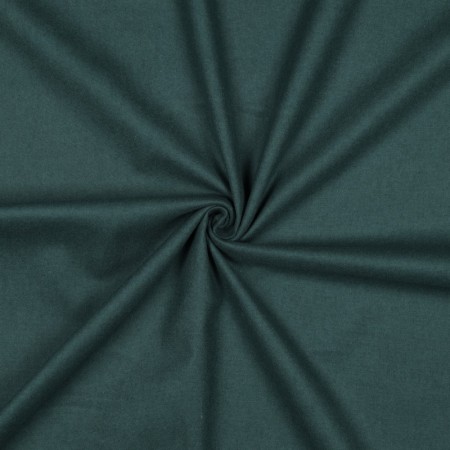 Tissu flanelle - Vert foncé