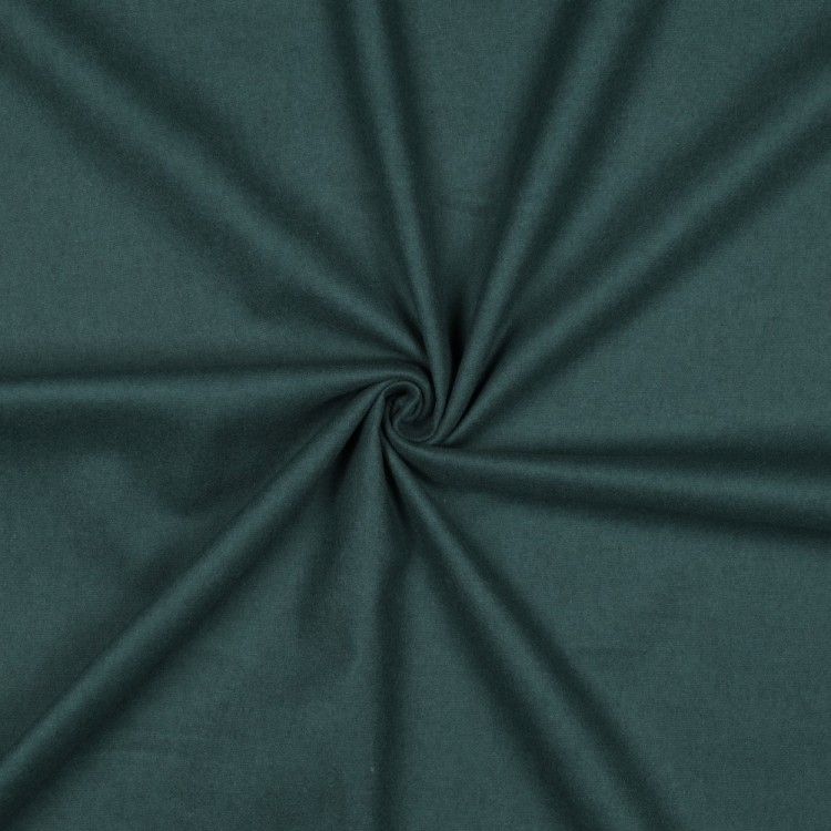 Tissu flanelle - Vert foncé
