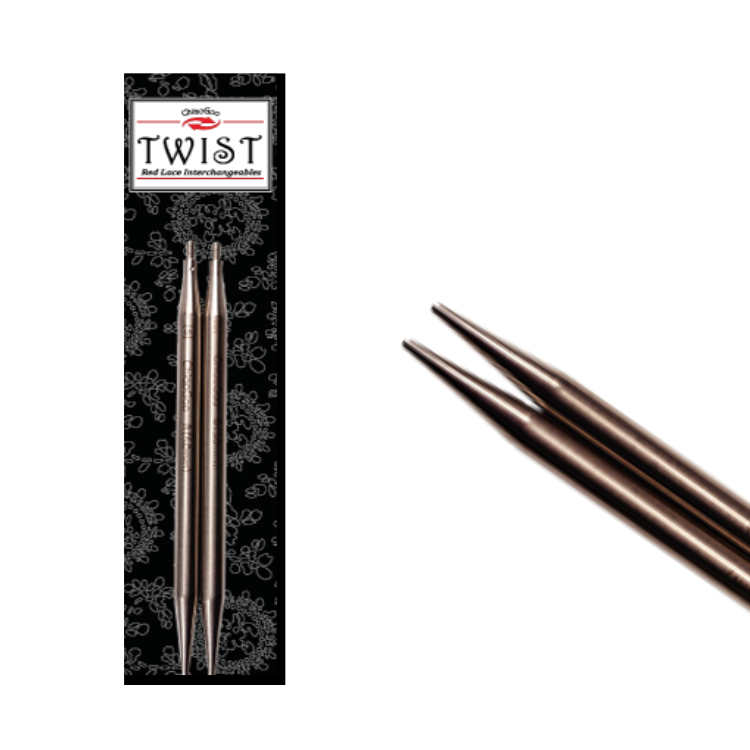 Pointes d'aiguilles interchangeable Chiaogoo Twist - 8 cm