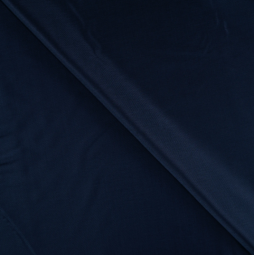 Doublure satin pongé - Bleu marine