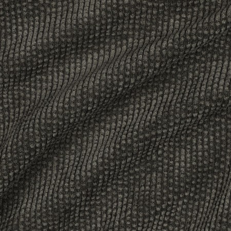 Tissu velours doublé sherpa - Vert