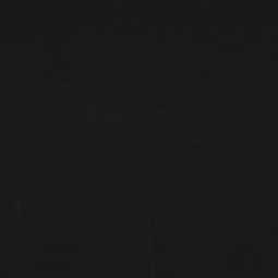 Tissu jersey interlock - Uni noir