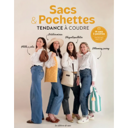 Livre - Sacs et pochettes tendance à coudre