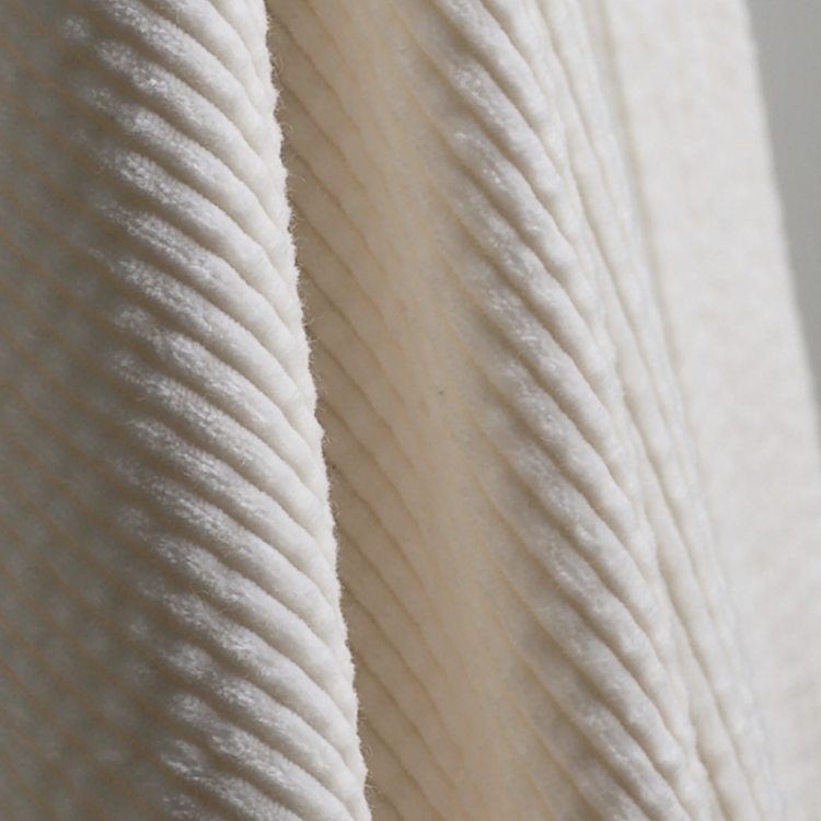 Tissu Atelier Brunette - Velours Bubble of-white