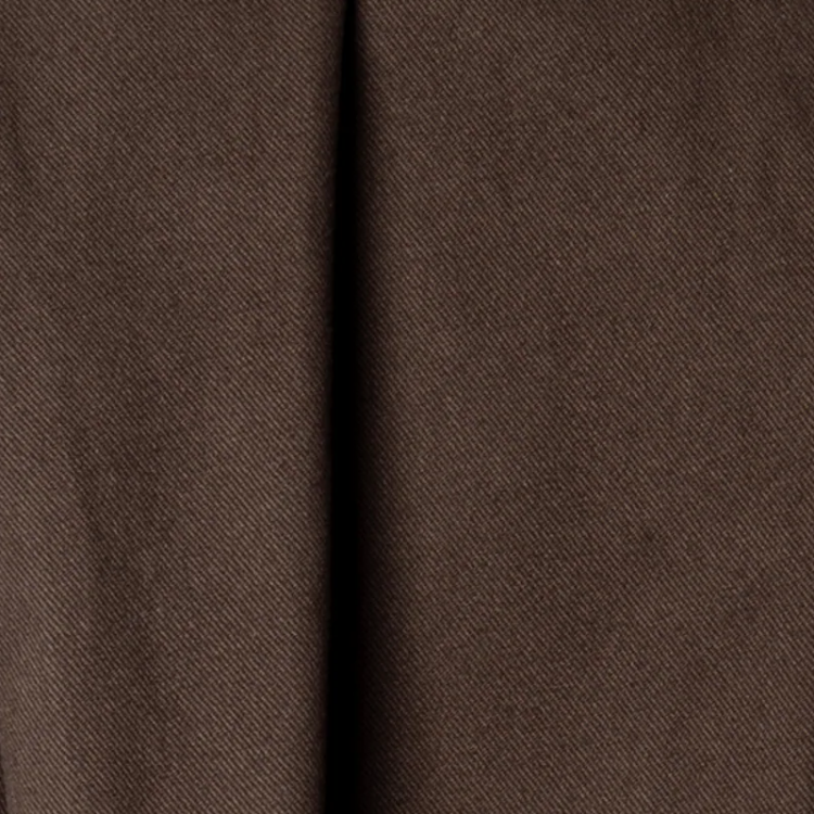 Tissu Atelier Brunette - Gabardine Oat chocolate