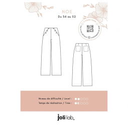 Patron Joli Lab - Pantalon Noé