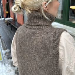 Explications de tricot - Lulu Slipover Chunky édition par PetiteKnit